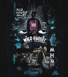 image of Wild Rabbit Moto Show 6(66) Featuring Donnie Darko Poster